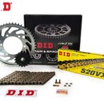 Did-Jt 1999-2010 Suzuki Gs 500 Uyumlu Zincir Dişli Set Gold (Sarı) Renk