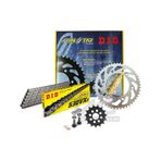Did-Sunstar 1995-2005 Suzuki Gsf 1200 Bandit S Uyumlu Zincir Dişli Set Çelik Renk