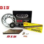 Dıd Zincir Dişli Seti Kawasakı Z 900 900 Cc 2017-2022 / Zincir : Dıd-525vx3 Gold -114 / Dişli: Jt 15t-44t