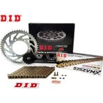 Did ZİNCİR DİŞLİ SETİ SUZUKI GSF BANDIT S 650cc ZİNCİR: DID-525ZVM-X Gold-118 ÖN-ARKA DİŞLİ: SUNSTAR 15T-48T 2007-2014