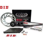 Dıd Zincir Dişli Seti Yamaha Fz8 / Fazer 800 Cc 2010-2016 / Zincir : Dıd-525zvm-x Çelik -122 / Dişli: Jt 16t - Sunstar 46t