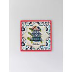 Didim Temalı Polyester Kabartmalı Kaplumbağa Desen Magnet 7 X 7 Cm – Dekoratif Hediyelik Buzdolabı Süsü (Kod:1203)
