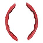 Didiseaon 1 Çift Direksiyon Kılıfı Direksiyon Yükseltici Kaplama Direksiyon Kavrama Kapağı Jip Modern Direksiyon Kapakları Araba Direksiyon Koruyucuları Karın Kası Yaz Üstesinden Gelmek