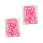 Didiseaon 200 kirpik yapıştırıcı fincan sahte kirpikler yapıştırıcı tutucu kirpik yapıştırma plakası kirpik uzatma kaynağı kirpik tutucu pigment fincan tutkal kabı plastik pembe