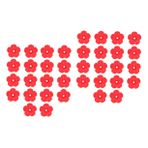 Didiseaon 36 Adet kuş besleyici çiçekler sinek kuşu değiştirme çiçeği asılı kuş besleyici kuş besleyiciler sincap besleyici sinek kuşu besleyici malzemeleri kuş besleme dağıtıcısı Mor çiçek