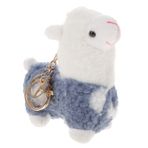 Didiseaon Anahtarlık Kolye Anahtarlık Peluş Hayvan Doğum Günü Partisi Iyilik Alpaka Peluş Anahtarlıklar Kawaii Anahtarlık Peluş Dolması Alpaka Lama Anahtarlık Oyuncak Bebek Araba Alaşım
