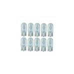 Die Grup 10 Adet W5W T10 Dipsiz Ampul, 12V 5W