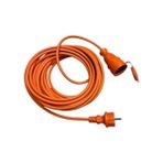 Die Grup 10 Metre Uzatma Kablosu | 3x1.5mm² (Cca) IP44 Su Geçirmez Seyyar Priz | Bahçe, Inşaat, Dış Mekan Kullanımı | BEC-10315-F Bylion - Renkli