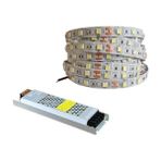 Die Grup 12V 5 Amper 60 Watt LED Trafo ile 5 Metre Şerit LED Aydınlatma