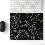 Die Grup 18X22 cm Desenli Baskılı Mouse Pad Kaymaz Kauçuk Taban Ofis ve Home Ofis Kullanımına Uygun Komik Yazılı Tasarım Yüksek Baskı Kaliteli Küçük Boy Mouse Pad Bilgisayar Laptop Aksesuarı (Typography Siyah) - Ahşap