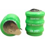 Die Grup 3.6V 3S1P 80 Mah 2 Pin Nı-Mh Buton Pil
