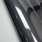 Die Grup 30 cm x 1 Metre Hava Kanallı Siyah Karbon Fiber Folyo - Kendinden Yapışkanlı