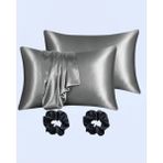 Die Grup 50X70 cm Bordo Saten Yastık Kılıfı, 2 Adet, Cilt Dostu - Renkli - 1*1