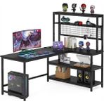 Die Grup 8909 140 cm Çalışma Masası Bilgisayar Masası Ofis Masası Ders Laptop Masası Siyah - 1*1 - Renkli
