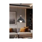 Die Grup Ag Lightdesign Siyah Sarkıt Avize Yatak Odası Salon Mutfak Koridor Lamba 22 AGNM41 [enerji Sınıfı A] - Renkli