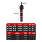 Die Grup Akvaryum Isıtma Çubuğu, Otomatik Termostatlı USB Balık Tankı Isıtıcısı 26°c, IP68 20L'YE Kadar Küçük Tanklar Için Su Geçirmez Cam Tüp, Kompakt 90 mm Tasarım (10W)