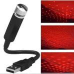 Die Grup Ayarlanabilir Kırmızı LED Araç Içi Atmosfer Lambası - Çok Renkli - 10 mm