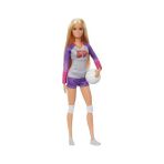 Die Grup Barbie Sporcu Bebekler, Üniforması ve Topuyla Barbie Voleybolcu Bebek ile Aksesuarları, HKT72