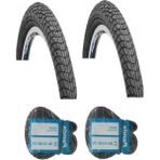 Die Grup Bike Sky Chaoyang 20 Jant 20X1.75 Bisiklet Dış Lastiği Yol Tipi H-537 x 2 Adet + Panda Iç Lastik Seti