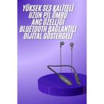 Die Grup Boyun Bantlı Kablolu Yüksek Ses Kaliteli Bluetooth Kulaklık Uzun Pil Ömrü