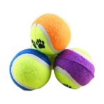 Die Grup Busstier Tenis Topu Köpek Eğitim Oyuncağı - Dayanıklı ve Eğlenceli Köpek Oyun Topu (Tenis, Adet, 4) - Renkli