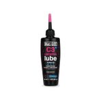 Die Grup C3 Cerac Wet Chain Lube Islak Zincir Yağı Bisiklet, 120 ml – Yağlama Yağı Zincir Yağı, Zincir Spreyi Bisiklet, Uv Izleyici ile – Islak ve Sert Hava Koşulları Için
