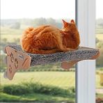Die Grup Cama Yapışan Kedi Yatağı Rahat ve Pratik Kullanım