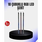 Die Grup Dekoratif LED Meteor Işık 10’lu Çubuk Seti