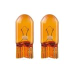 Die Grup Dipsiz Turuncu T10 Ampul, 12V 5W, 2 Adet Set ile Uyumlu
