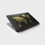 Die Grup Dünya Haritası Temalı Laptop Sticker - 41 Delft Blue