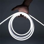 Die Grup Ema Dükkan 12V Trafolu Neon LED Işık | Tak-Çalıştır Trafolu Neon Şerit LED Esnek Silikonlu Aydınlatma LED Hortum (5 Metre, Beyaz)