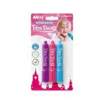 Die Grup FD5B3G Yuz Boyası 3'lu Blister, 3 Renk Mpm - 41 Delft Blue