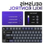 Die Grup Hawk Gaming HK255 Membrane LCD Rgb Kablosuz/bluetooth%75 Türkçe Gaming Klavye (Siyah Gri)