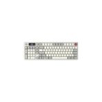 Die Grup Hawk Gaming HK258 Membrane LCD Rgb Kablosuz/bluetooth Siyah Turuncu Full Türkçe Gaming Klavye (Kırmızı Haki)