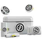 Die Grup Hollyland Lark M2 Kablosuz Lavalier Mikrofon (2tx+3rx) Kamera, Iphone, Android, Pc, 48 Khz / 24 Bit Hi-Fi Ses 40H Süre 300 M Menzil, Enc Anti Ses Takmalı Mikrofon, Vlog Için Kablosuz - Beyaz