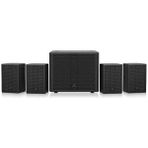 Die Grup Hoparlör Paketi, 4" Pasif ve 8" Aktif Subwoofer ile