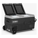 Die Grup Iceco K95D 12/24VOLT 95 Litre Akülü/kablolu/çift Bölmeli Kompresörlü Tekerlekli Outdoor Oto Buzdolabı/dondurucu (Akü Dahil Değildir)
