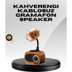 Die Grup Kablosuz Retro Radyo Hoparlör 5W Güçlü Ses USB Hafıza Kart Destekli