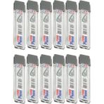Die Grup Kalem Ucu 2b 0,9 mm 12 Adet Mekanik Uçlu Otomatik Kurşun Kalem Ucu 2b 60MM x 0,9mm Siyah Mikro Uç Kısa - 41 Delft Blue