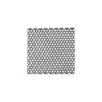 Die Grup Kare Şekilli Kurutma Matı Bulaşık Altlığı Tezgah Lavabo Durulama Matı (29×29 Cm) (Gri) - Renkli