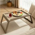 Die Grup Katlanabilir Laptop Sehpası, 56X36X26 Cm, Portatif Çalışma Masası - 10*39 - Renkli