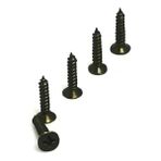 Die Grup Klips, Menteşe, Ayak, Ağaç, Sunta Vidası 2,2X13 mm - Siyah 100 Adet