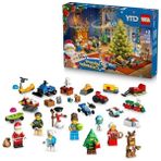 Die Grup LEGO City 2025 Yılbaşı Takvimi 60475 – 5 Yaş ve Üzeri Erkek ve Kız Çocuklar Için Yılbaşına Geri Sayım Yapan, Günlük Sürpriz Oyuncaklarla Dolu Yaratıcı Oyuncak Yapım Seti ve Hediye Fikri (186 Parça) - Renkli - 1*1