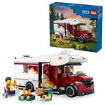 Die Grup LEGO City Tatil Macera Karavanı 60454-6 Yaş ve Üzeri Çocuklar Için Yaratıcı Oyuncak Yapım Seti, Doğum Günü Hediyesi (385 Parça)