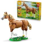 Die Grup LEGO Creator 3'ü 1 Arada Güzel At 31166-9 Yaş ve Üzeri Doğa ve Hayvan Tutkunu Çocuklar Için Ayı, Geyik Veya At Olarak Inşa Edilebilen Yaratıcı Oyuncak Yapım Seti, Karne Hediyesi Fikri (685 Parça)
