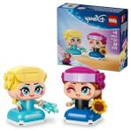 Die Grup LEGO Disney Princess Karlar Ülkesi Mini Anna ve Elsa 43284 – 5 Yaş ve Üzeri Çocuklar Için Küçük Elsa ve Anna Karakterleri ile Aksesuarlarını Içeren Yaratıcı Oyuncak Yapım Seti, Hediye Fikri (65 Parça)