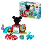 Die Grup LEGO Duplo | Disney Mickey Fare’nin Kulüp Evi ve Arabası 10454-2 Yaş ve Üzeri Çocuklar Için Eğitici Oyuncak Yapım Seti, Doğum Günü Hediyesi (27 Parça)