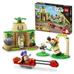 Die Grup LEGO Star Wars Tenoo Jedi Temple 75358-4 Yaş ve Üzeri Star Wars Seven Çocuklar Için Başlangıç Düzeyinde Yaratıcı Oyuncak Yapım Seti (124 Parça)
