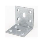 Die Grup Metal L Demir 40X40X40 mm (50 Adet) Raf Dolap Mobilya Köşe Bağlantı Aparatı Duvar Sabitleme Seti
