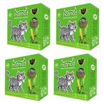 Die Grup Mısır Koçanı Granülü Topaklaşan Doğal Kedi Kumu 8 Lt x 4 Adet